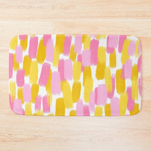Item preview, Abstract, Pink and Yellow, Paint Brush Effect designed and sold by OneThreeSix.