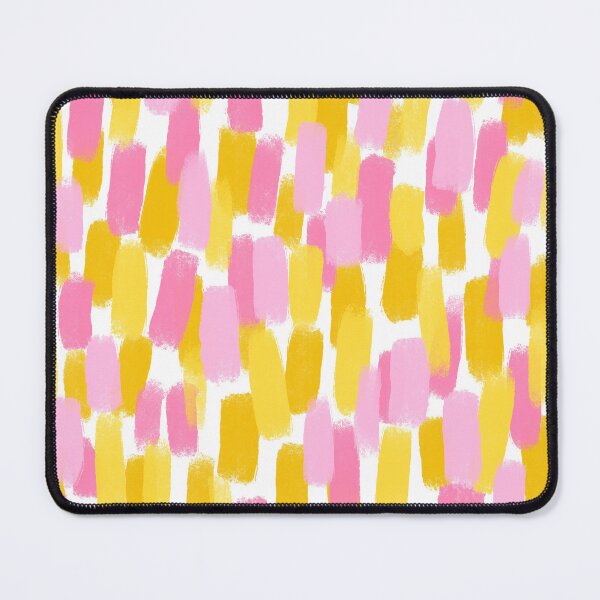 Item preview, Abstract, Pink and Yellow, Paint Brush Effect designed and sold by OneThreeSix.