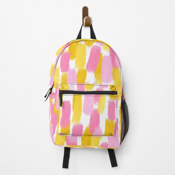 Item preview, Abstract, Pink and Yellow, Paint Brush Effect designed and sold by OneThreeSix.