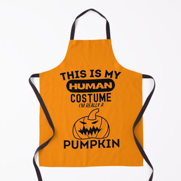 Item preview, This is my human costume, I'm really a Pumpkin! Halloween 2022 Pumkin costume designed and sold by to-esu.