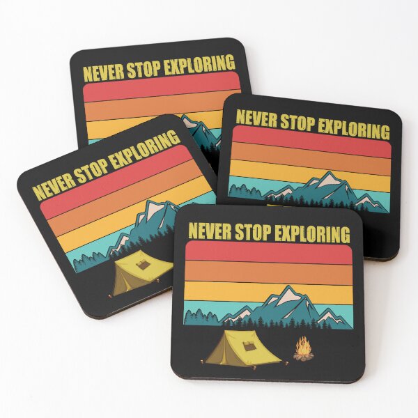 Item preview, Never stop exploring designed and sold by SidTastic .