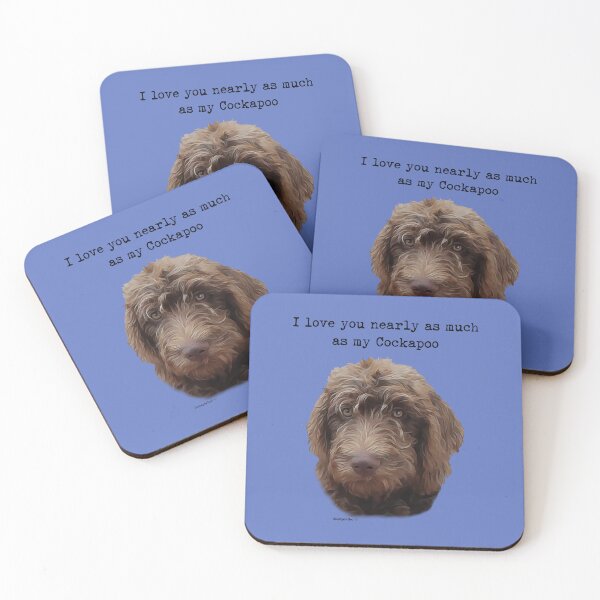 Item preview, Cockapoo Dog Love designed and sold by Happy Dog Doodles.