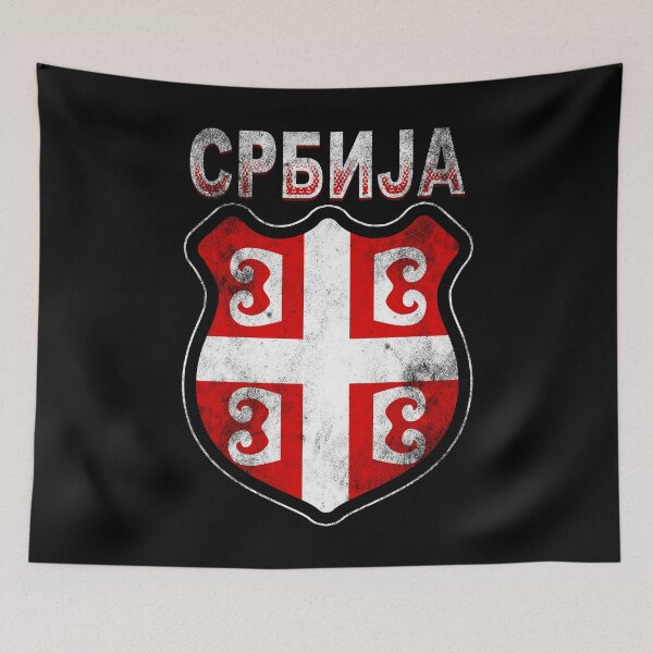 Item preview, Serbia coat of arms flag eagle Serbian Cyrillic designed and sold by Mila1946.