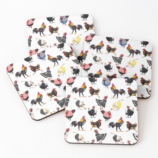 Item preview, Rockabilly Chickens designed and sold by saint-shores.