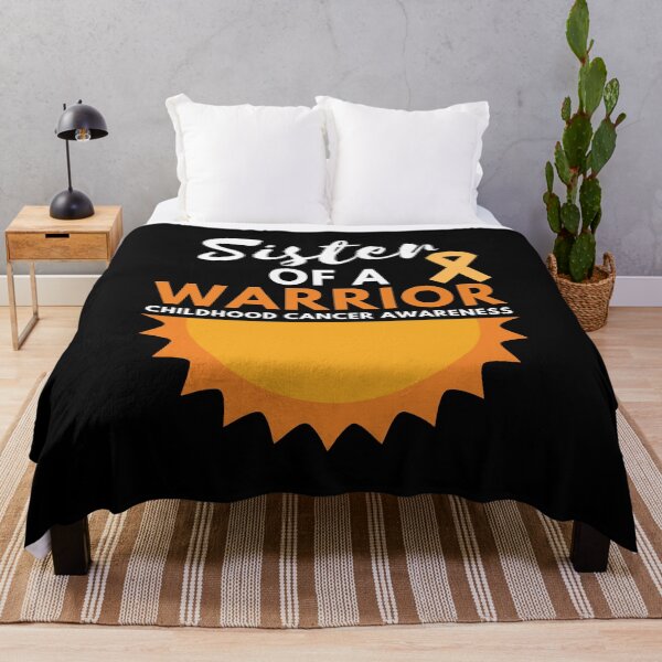 Item preview, Sister Of A Warrior Childhood Cancer Awareness Month Cancer survivor designed and sold by Norstyle.