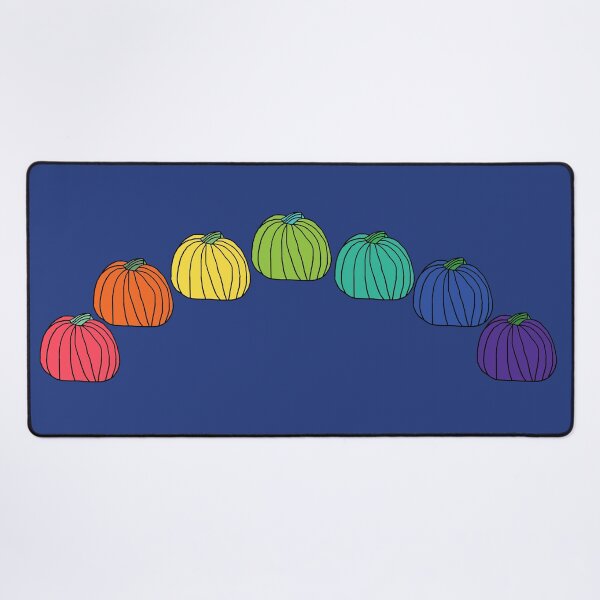 Item preview, Halloween Pumpkin Rainbow Colors Fall Season designed and sold by ellenhenry.