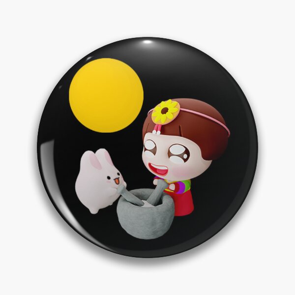 Item preview, Moon Rabbit Making Rice Cake, Songpyeon designed and sold by Anicue.