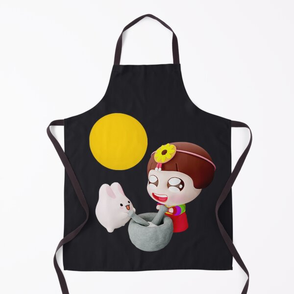 Item preview, Moon Rabbit Making Rice Cake, Songpyeon designed and sold by Anicue.