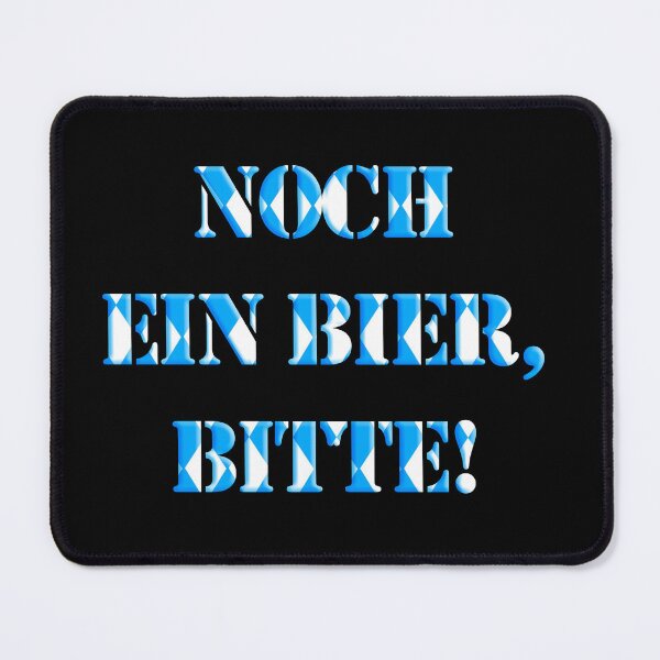 Item preview, Noch ein Bier bitte Funny German Beer Quote Oktoberfest designed and sold by URSparklingShop.