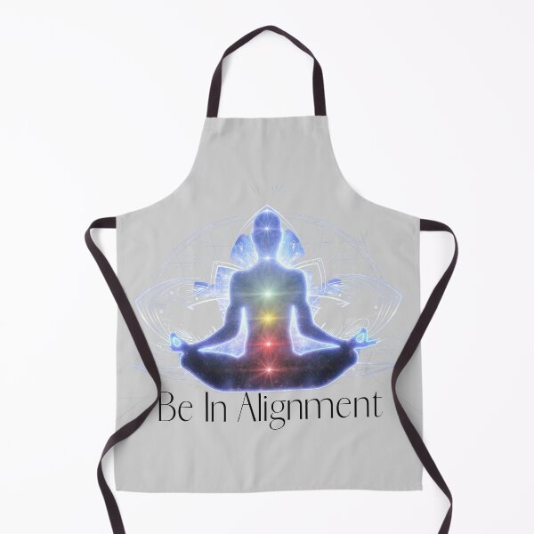 Item preview, Be In Alignment - Spiritual Chakras with blue silhouette  designed and sold by TheMajesTee.