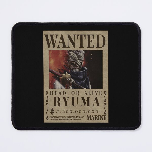 Item preview, Ryuma Wanted One Piece Sword God Bounty Poster designed and sold by One Piece Bounty Poster.