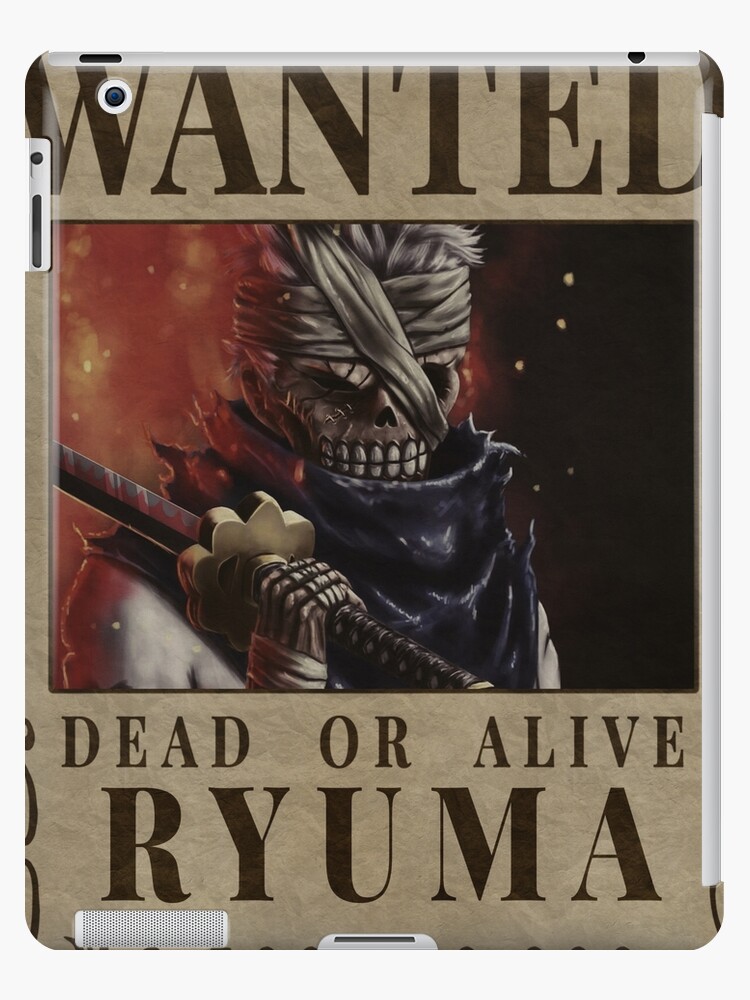 Charlotte Katakuri Wanted One Piece Katakuri Bounty Poster | iPad Case &  Skin