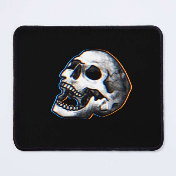 Item preview, Glitchy laughing skull designed and sold by AngelikaLau.
