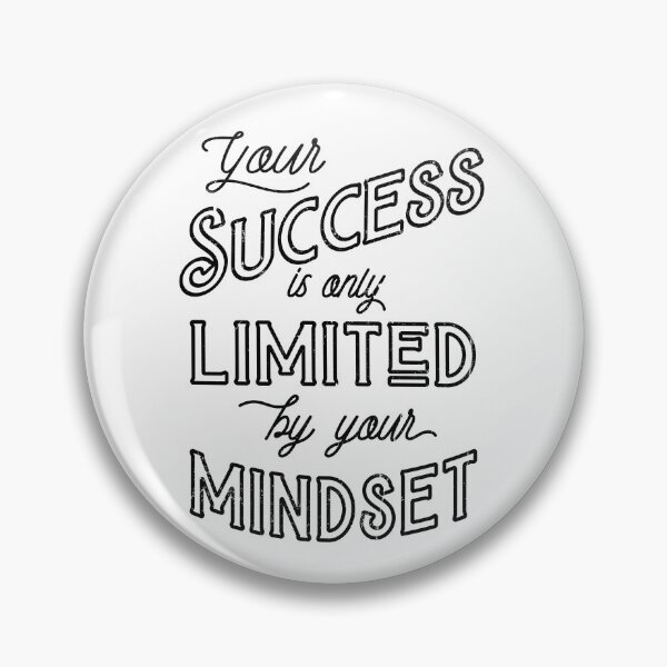 Item preview, your success is only limited by your mindset v2 - black designed and sold by adamerdos.