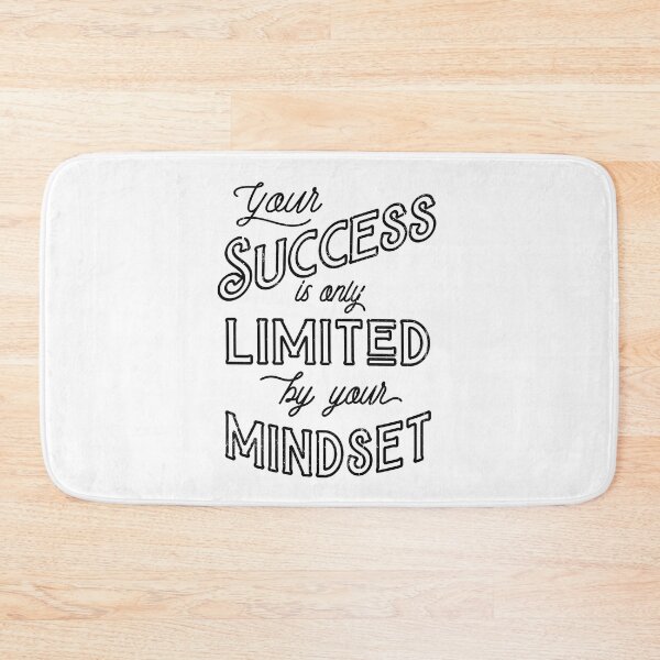 Item preview, your success is only limited by your mindset v2 - black designed and sold by adamerdos.