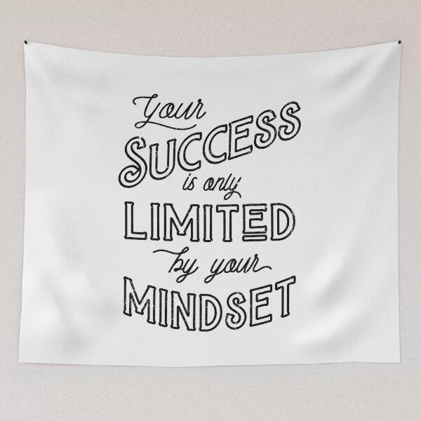 Item preview, your success is only limited by your mindset v2 - black designed and sold by adamerdos.