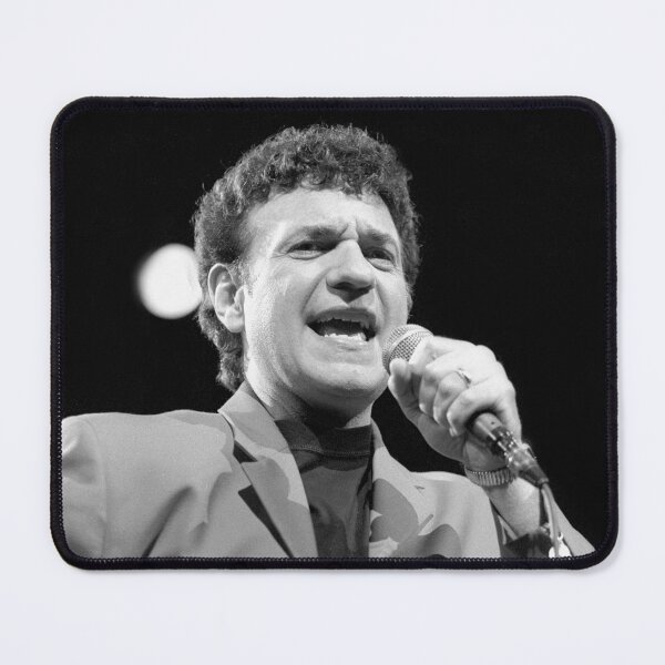 Item preview, Dennis DeYoung - BW Photograph designed and sold by ConcertImages.