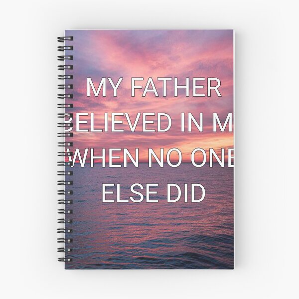 Item preview, My father believed me when no one else did designed and sold by Itaxi.