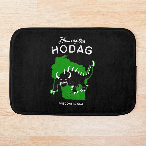 Item preview, Home of the Hodag Wisconsin, USA Shower Curtain designed and sold by strangeology.