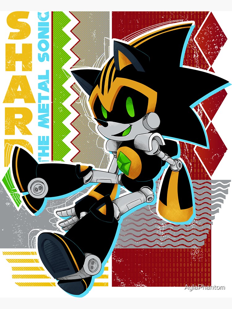 Metal Sonic Menacing Sticker for Sale by Keerl