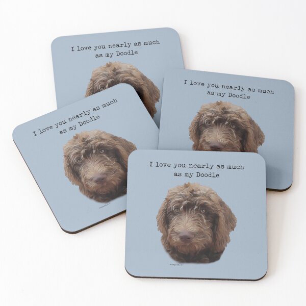 Item preview, Doodle Dog Love designed and sold by Happy Dog Doodles.