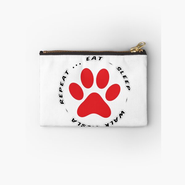 Item preview, eat sleep walk vizsla repeat funny dog walking designed and sold by randomdogshirt.