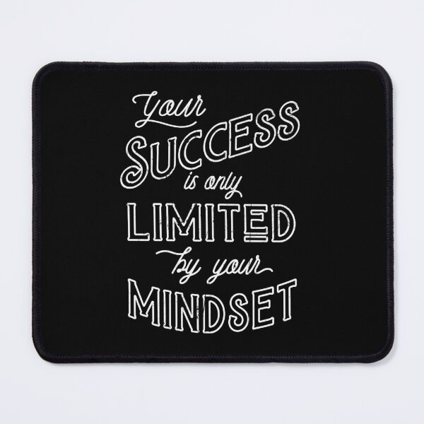 Item preview, your success is only limited by your mindset v2 - white designed and sold by adamerdos.