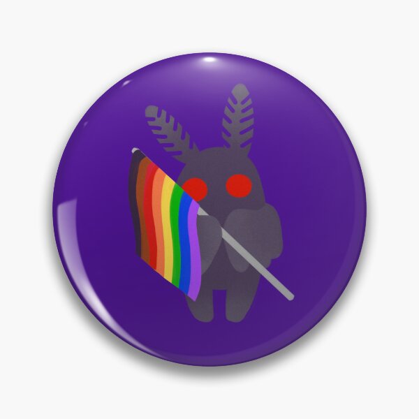Item preview, Pride Moth - Rainbow designed and sold by Cardstock Crow.