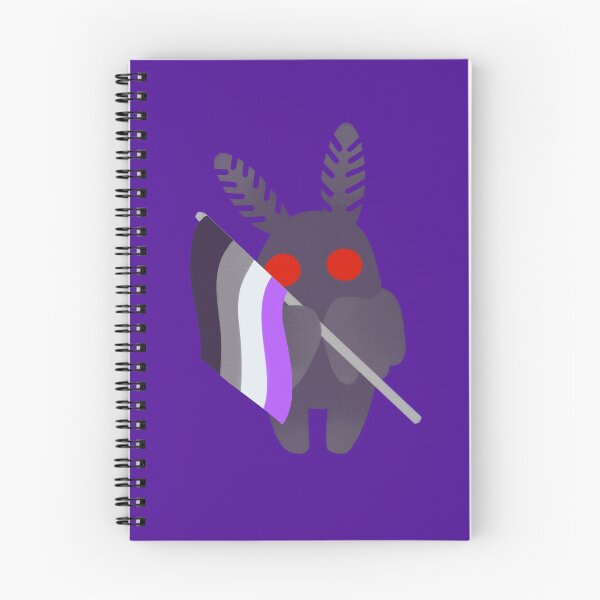 Item preview, Polilla del orgullo - Ace designed and sold by Cardstock Crow.
