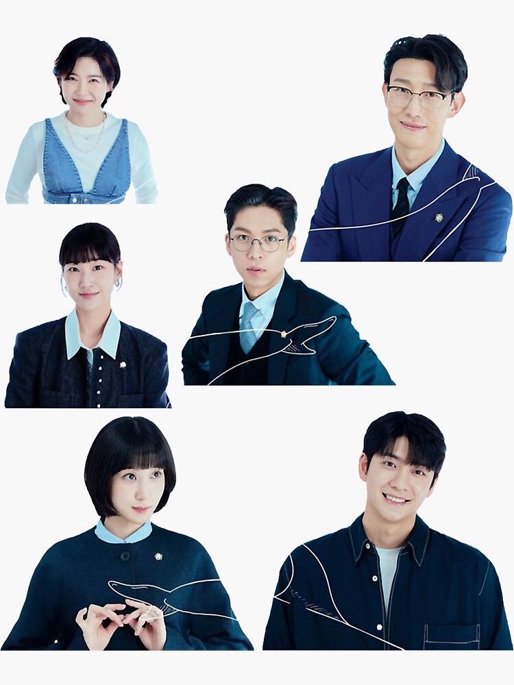 "Extraordinary Attorney Woo 1 " Sticker for Sale by SsongGitase Redbubble