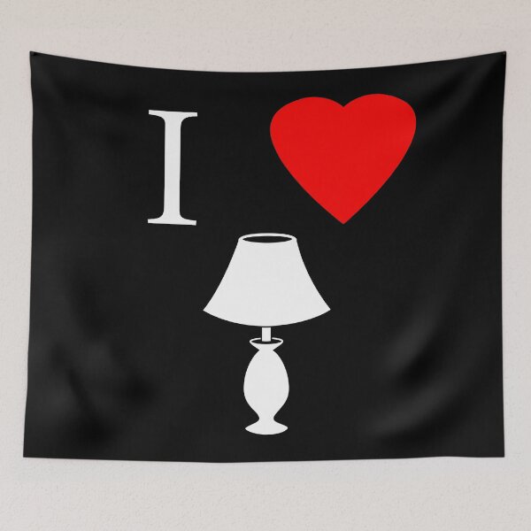Item preview, I Love Lamp designed and sold by PKHalford.
