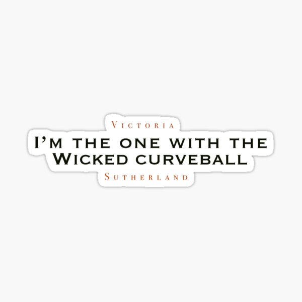 Item preview, I’m the one with the wicked curveball designed and sold by NatashaMarie95.