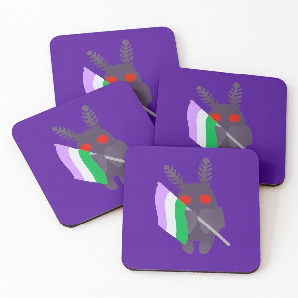 Item preview, Pride Moth - Genderqueer designed and sold by Cardstock Crow.