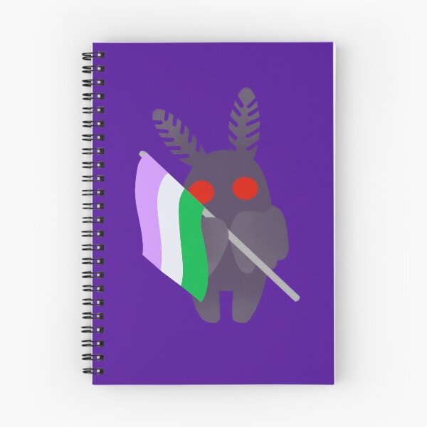 Item preview, Polilla del orgullo - Género queer designed and sold by Cardstock Crow.