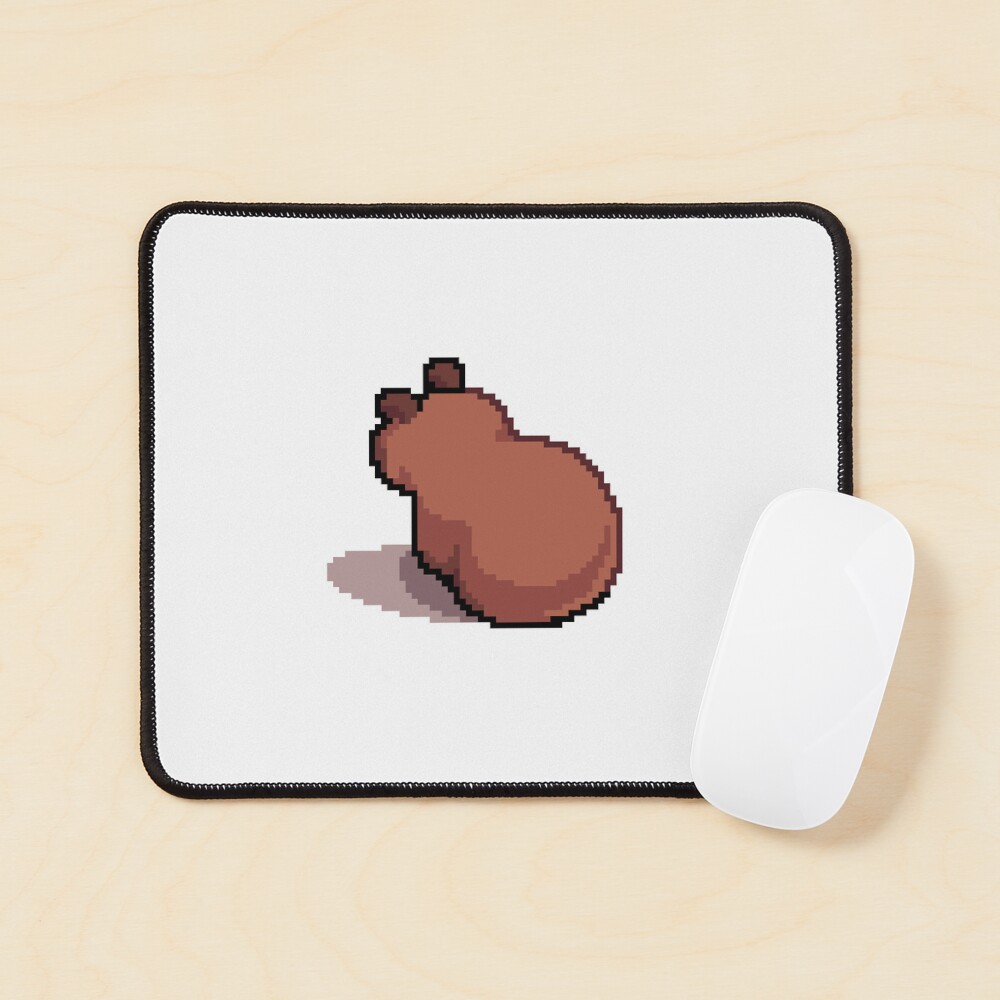 Smol Pixel Capybara Sticker for Sale by TofuPixel