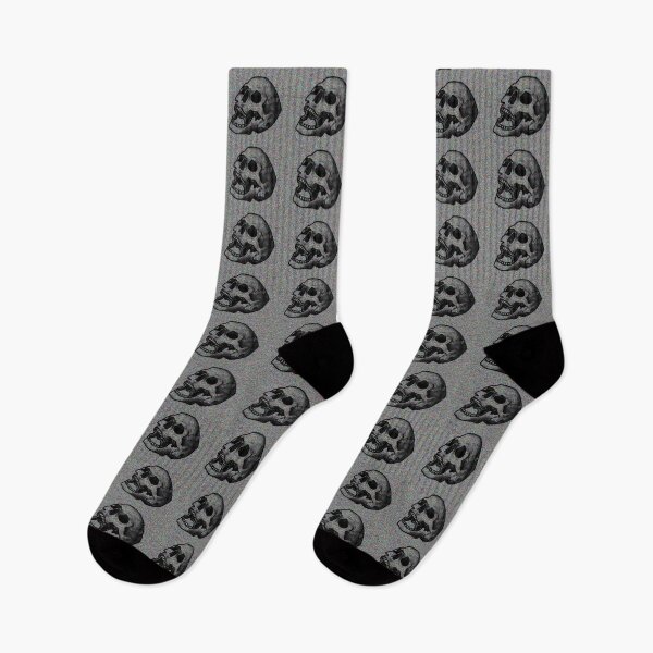 Item preview, TV static laughing skull  designed and sold by AngelikaLau.