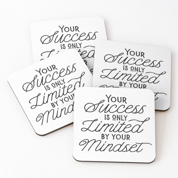 Item preview, your success is only limited by your mindset v1 - black designed and sold by adamerdos.