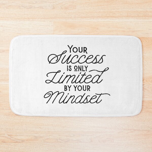 Item preview, your success is only limited by your mindset v1 - black designed and sold by adamerdos.