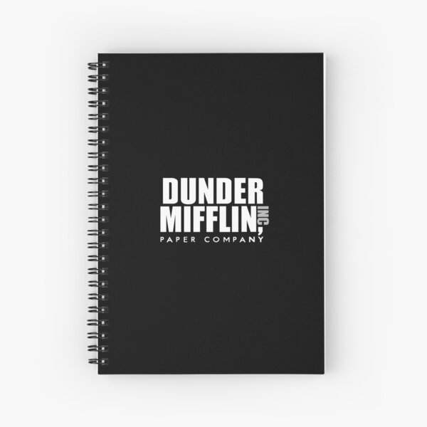 Dunder Mifflin - The Office Spiral Notebook