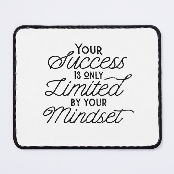Item preview, your success is only limited by your mindset v1 - black designed and sold by adamerdos.