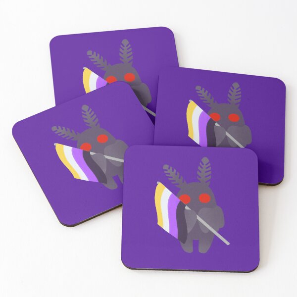Item preview, Pride Moth - Nonbinary designed and sold by Cardstock Crow.