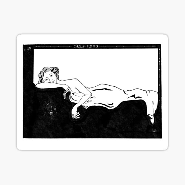 Item preview, Melatonin designed and sold by Belidraws.