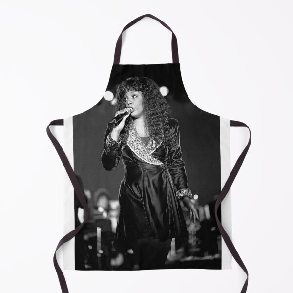 Item preview, Donna Summer - BW Photograph designed and sold by ConcertImages.