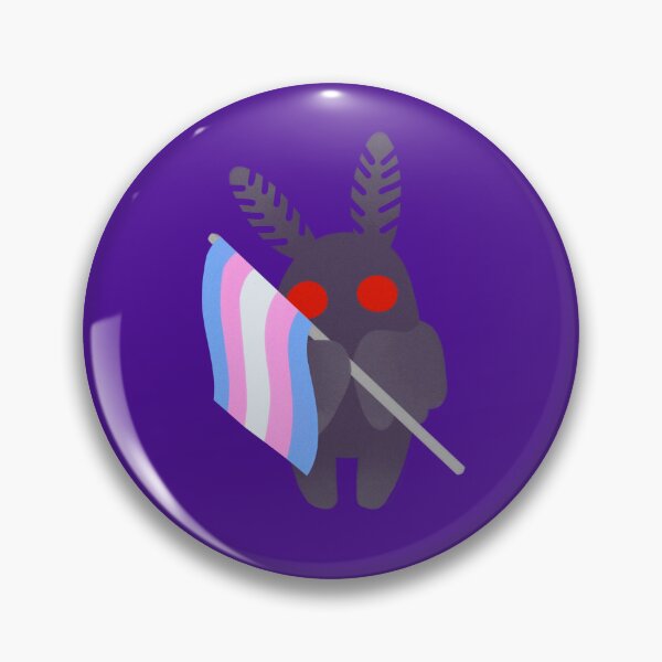 Item preview, Pride Moth - Trans designed and sold by Cardstock Crow.