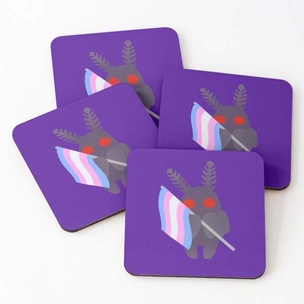 Item preview, Pride Moth - Trans designed and sold by Cardstock Crow.