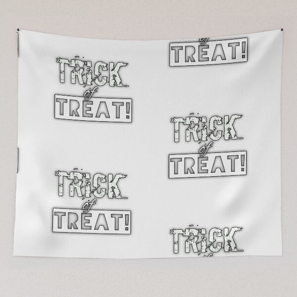 Item preview, halloween, trick of treat  designed and sold by CraktmanShop.