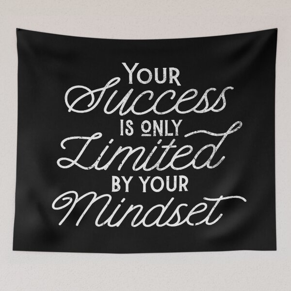 Item preview, your success is only limited by your mindset v1 - white designed and sold by adamerdos.