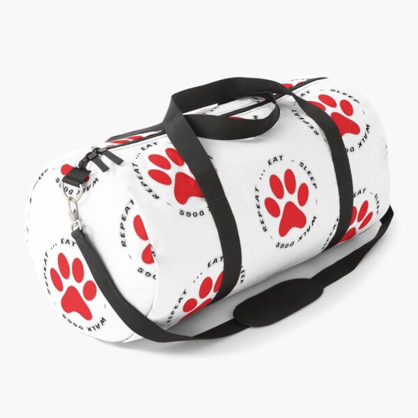 Item preview, eat sleep walk dogs repeat funny dog walking designed and sold by randomdogshirt.