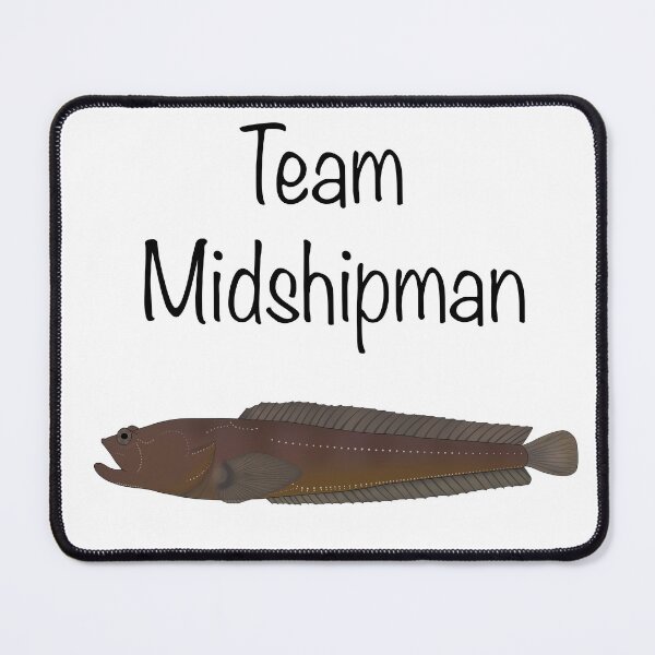 Item preview, Team Midshipman - plainfin midshipman fish (light background) designed and sold by WestCoastWoods.