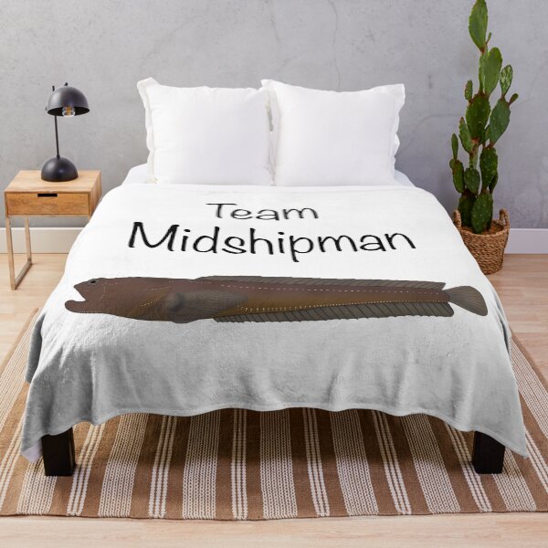 Item preview, Team Midshipman - plainfin midshipman fish (light background) designed and sold by WestCoastWoods.